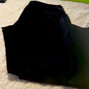 Lane Bryant Black Slacks size 18 Tall  Nice Black Slacks Tall inseam Flat Front